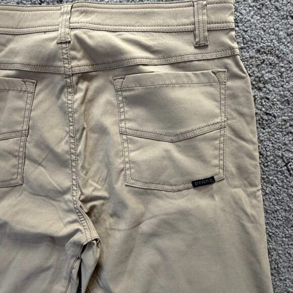 Prana Pants Mens 32Wx32L Brown Slim Fit Hiking Outdoor Adventure - Excel. Cond. - Picture 12 of 13